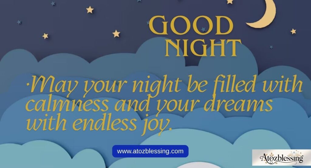 Good Night Blessings