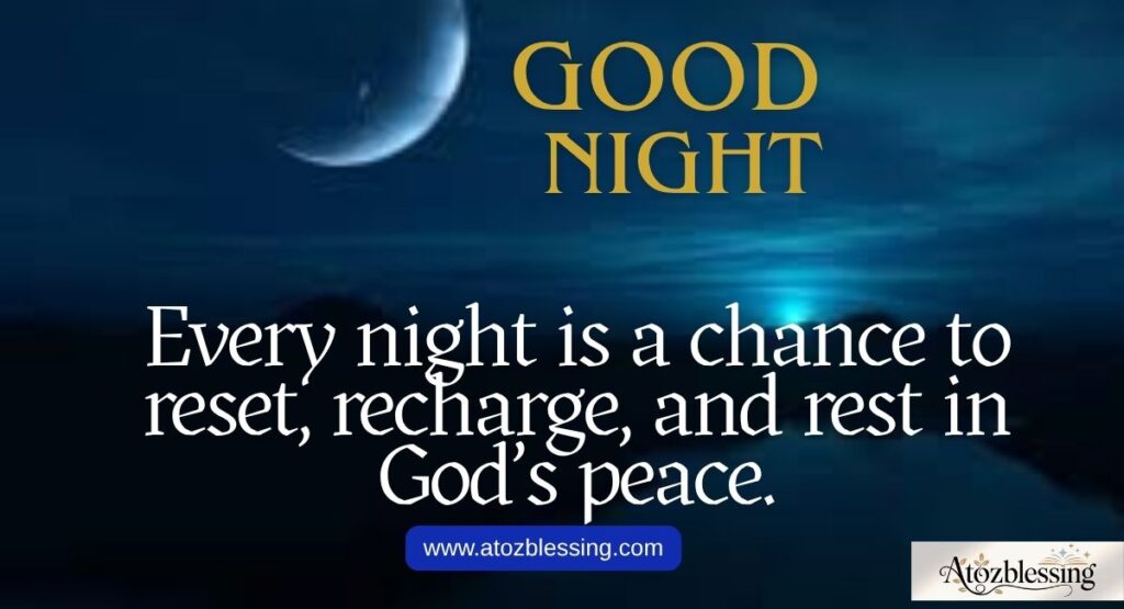 Good Night Blessings