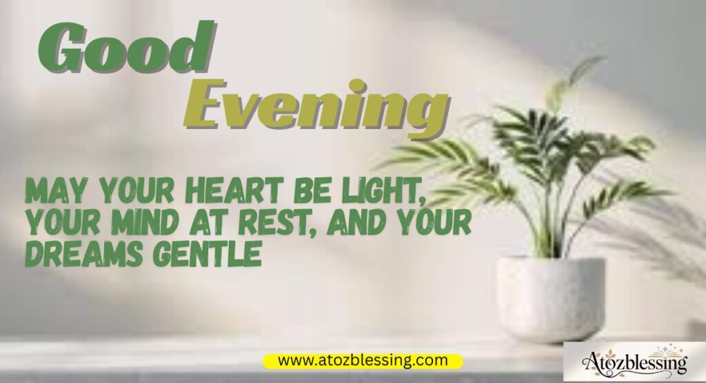 Peaceful Tuesday Evening Prayers