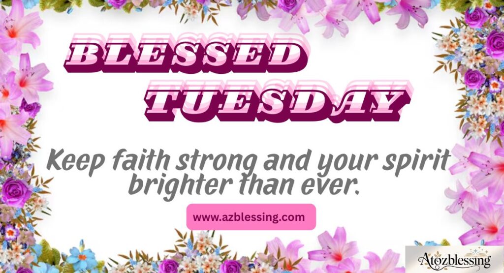 Thankful Tuesday Blessing so Start the Day