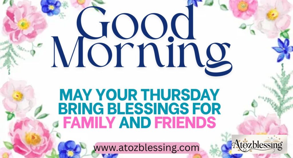 Thursday spiritual blessings