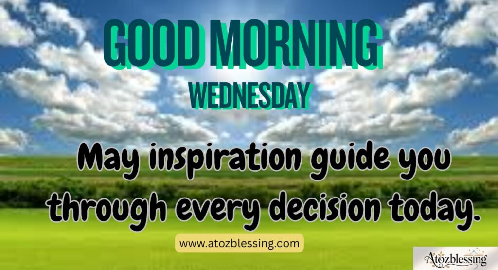 Beautiful Wednesday Morning