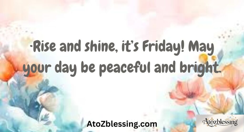 thankful friday blessings
