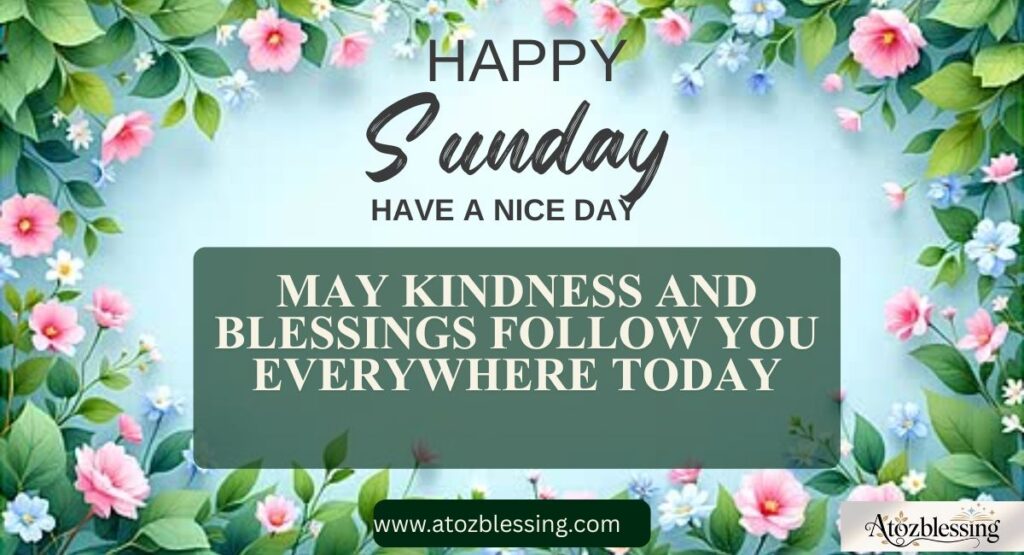 Heartfelt Sunday Wishes for Family and Relatives