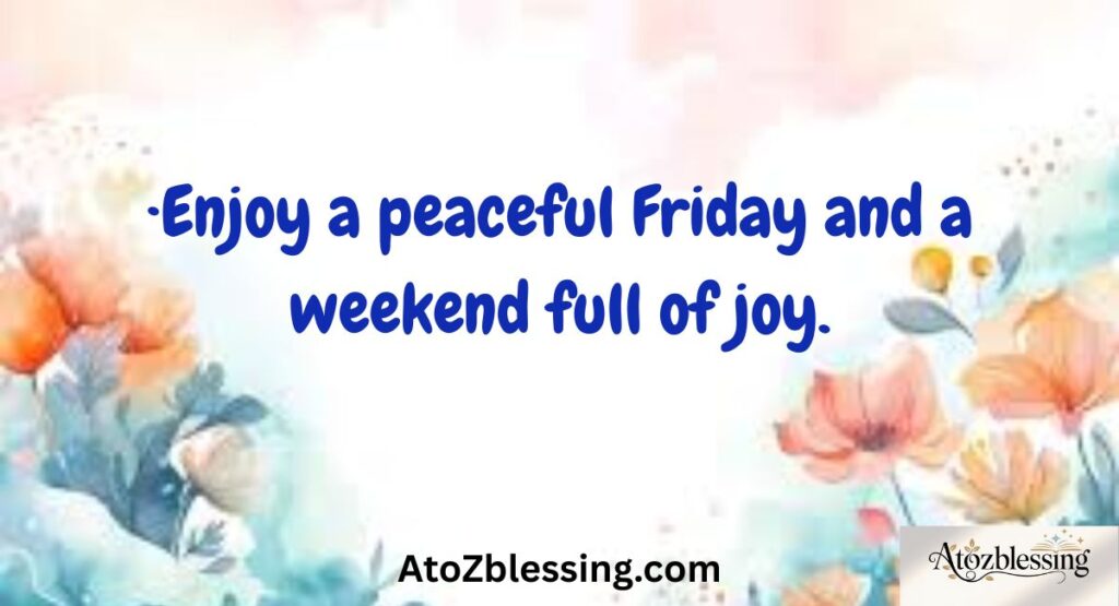 happy friday evening-and night blessings