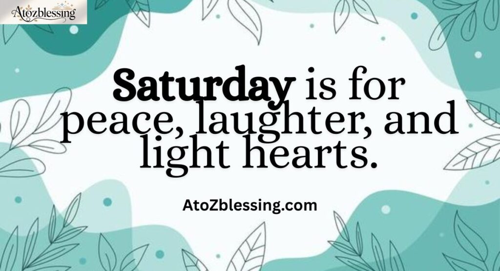happy saturday blessings for friends