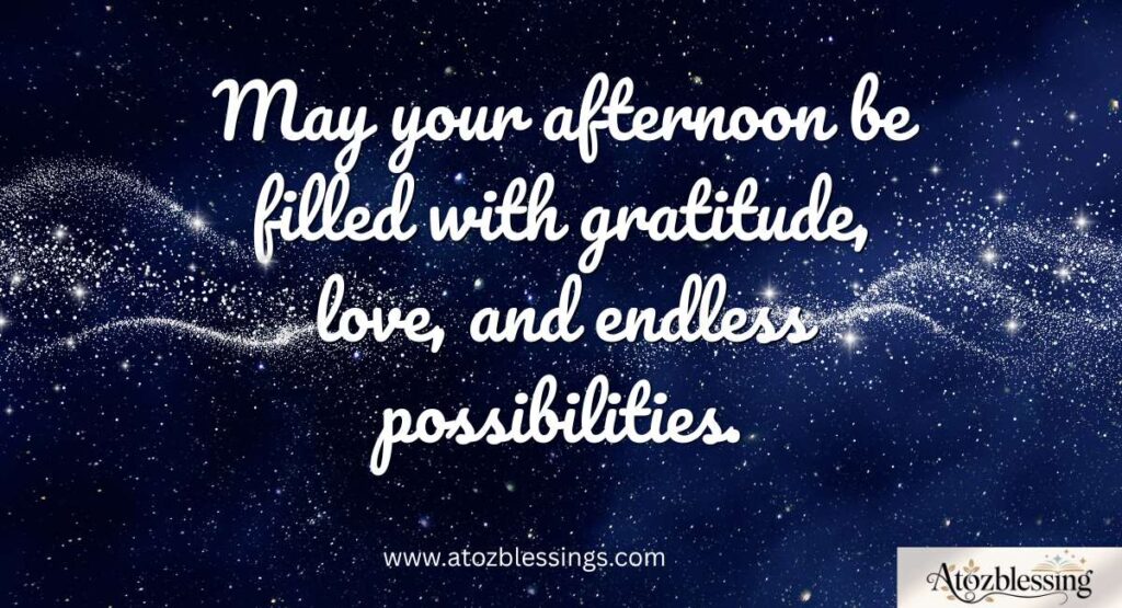 good afternoon message for her