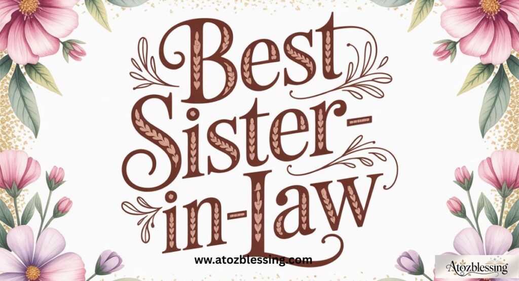 Special Messages for Sister-in-Law on Family Occasions and Celebrations