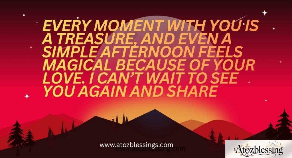 Sweet and Romantic Good Afternoon Message for Her