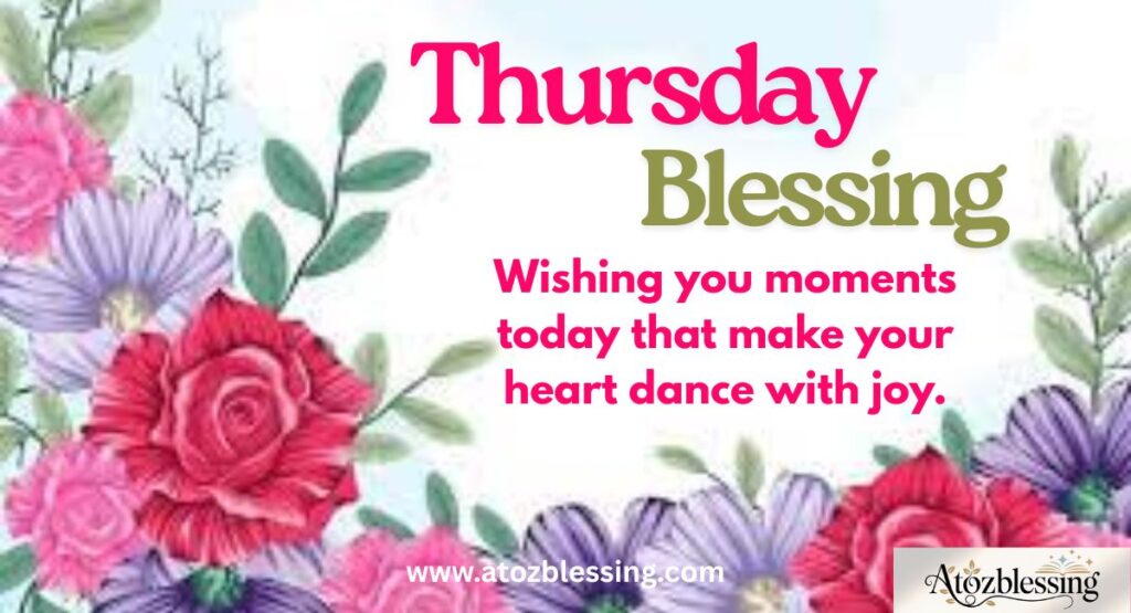 Thursday-Blessings