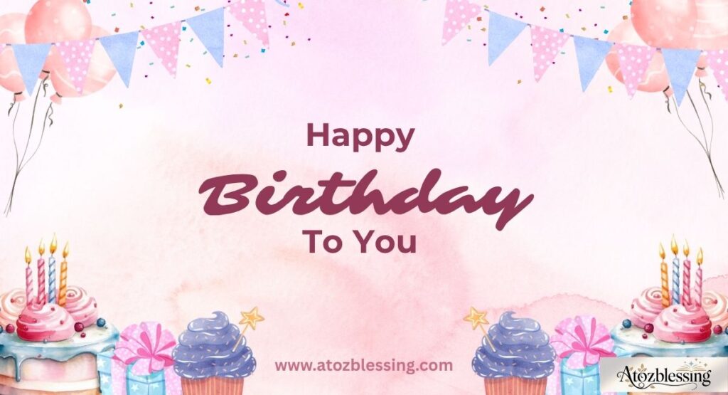 happy birthday to you