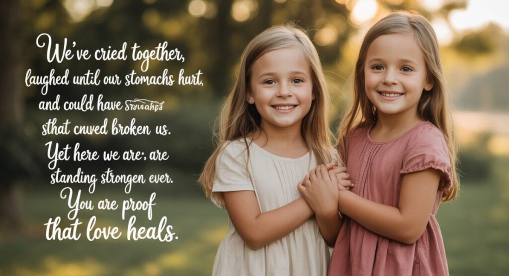 letter to sister to make her cry