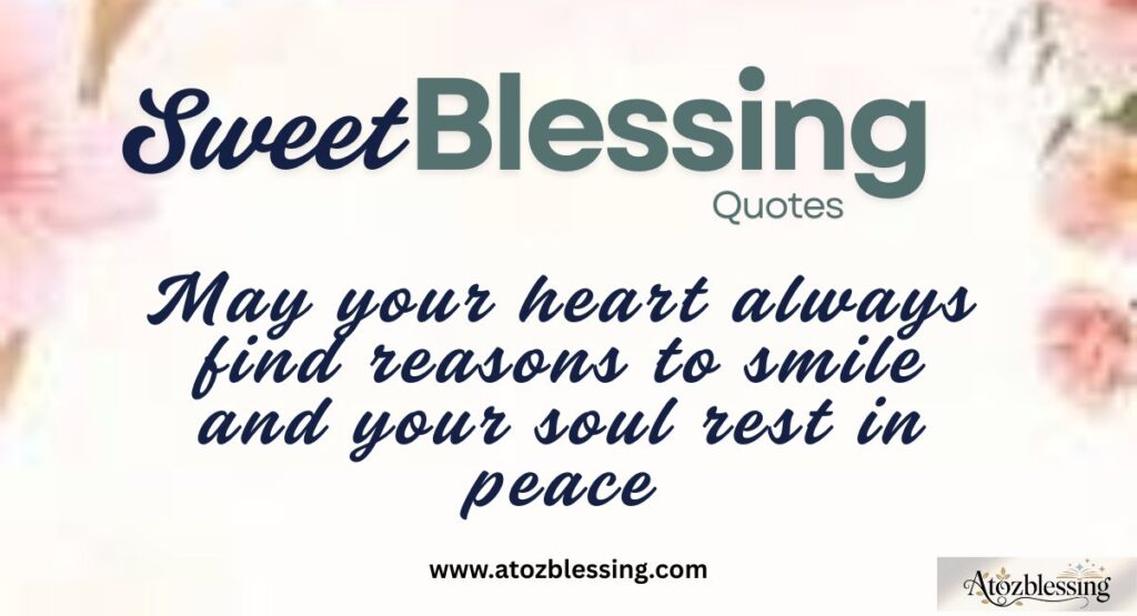 sweet blessings quotes