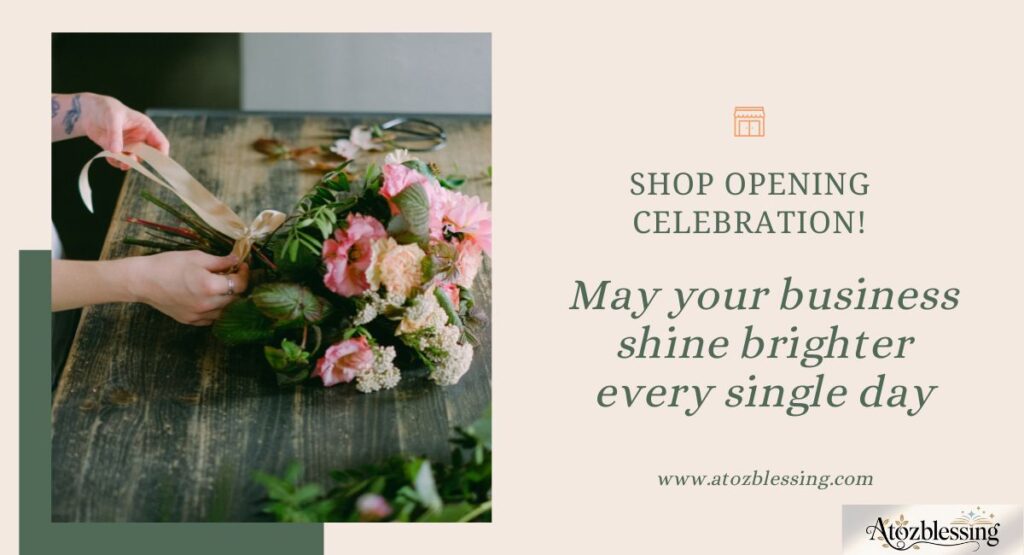 Heartfelt Wishes for New Business Opening