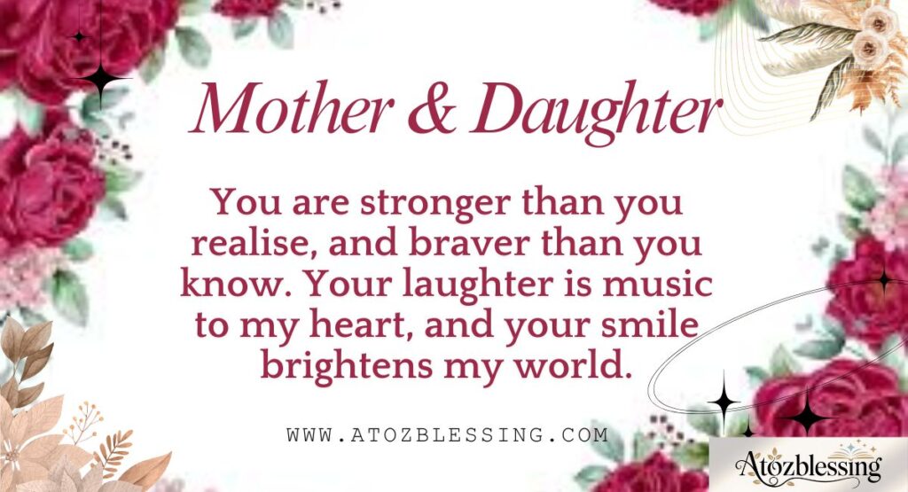 Touching letter to your daughter from mom