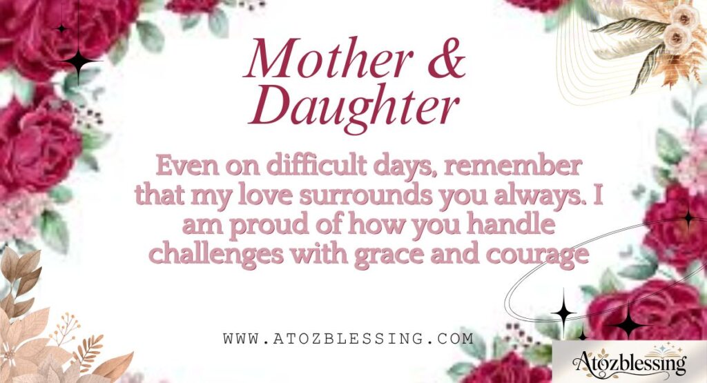 Touching letter to your daughter from mom