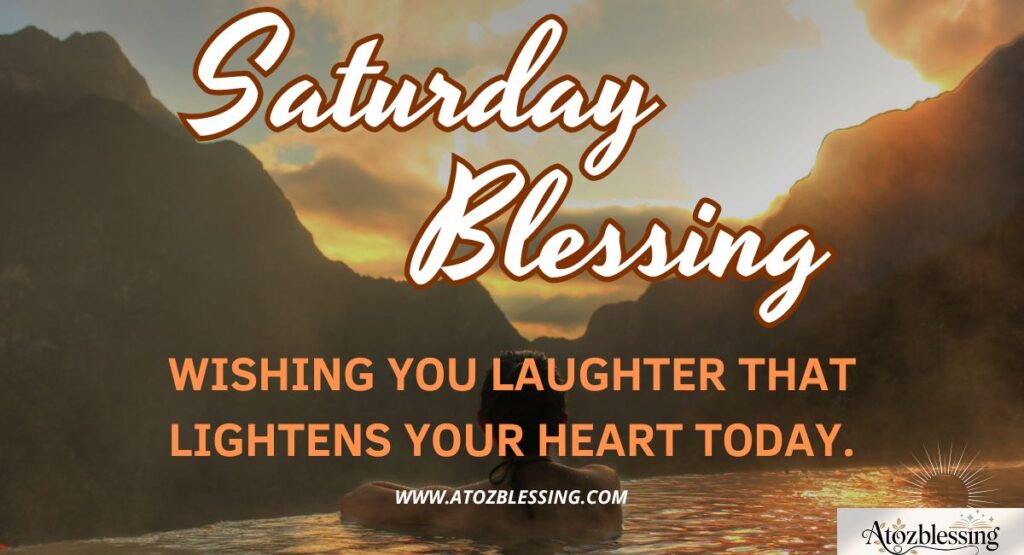 good morning Saturday blessings