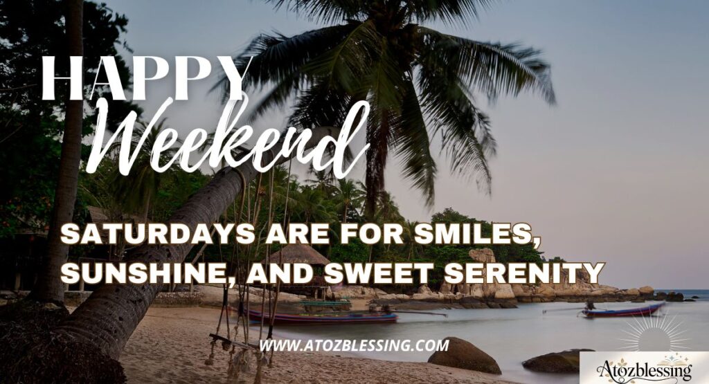 good morning Saturday blessings