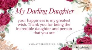Touching letter to your daughter from mom