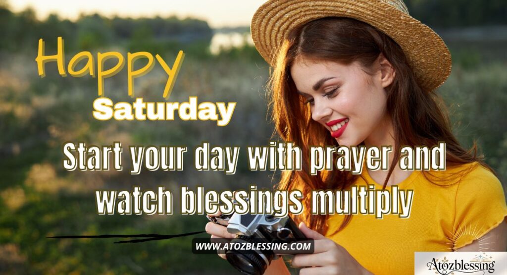 Saturday blessings