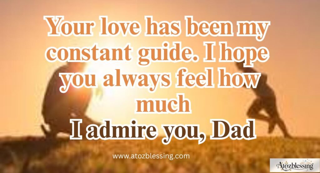 emotional message for father from daughter