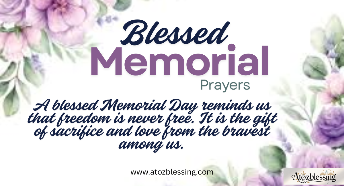 Memorial Day Blessings