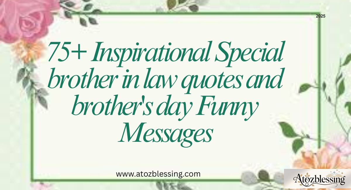 heart touching messages for brother-in-law
