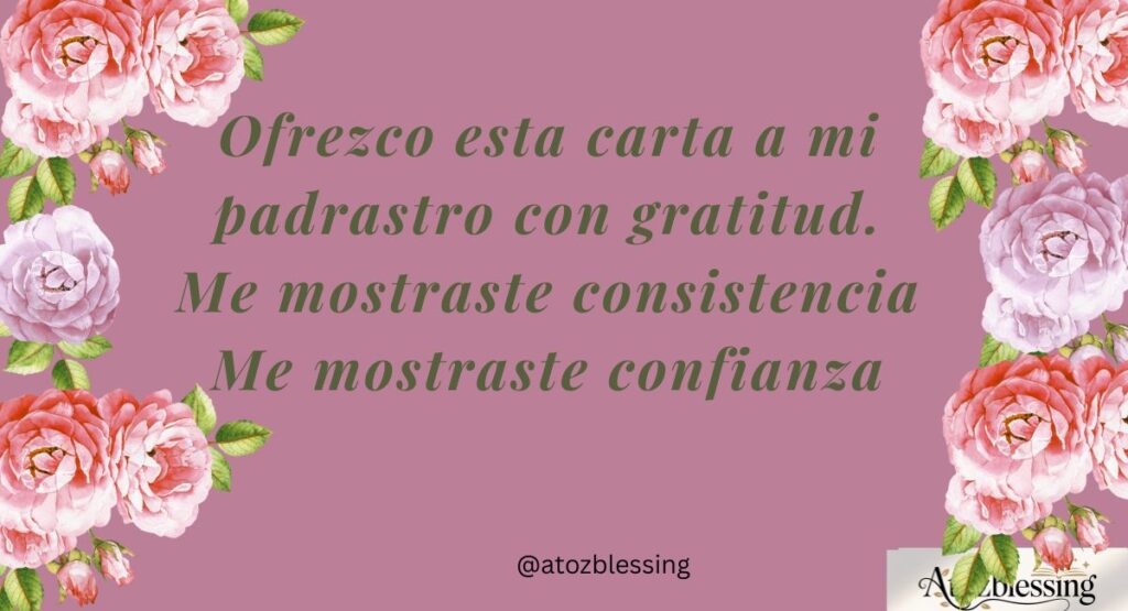 Carta a mi padrastro desde el corazón