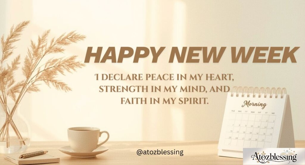 Inspirational Quotes and Images for a Blessed New Week