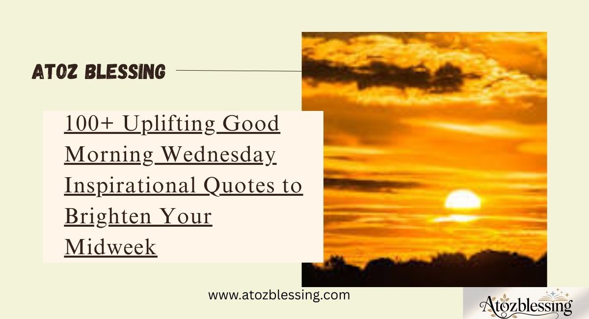 Uplifting Good Morning Wednesday Messages for a Fresh Start