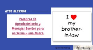Palabras de Agradecimiento y Mensajes Bonitos para un Yerno y una Nuera