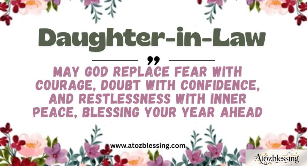 prayer for daughter in law