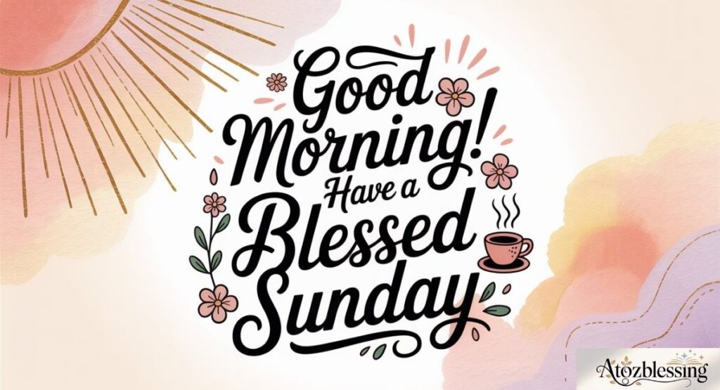Good Morning Sunday Prayers and Spiritual Blessings