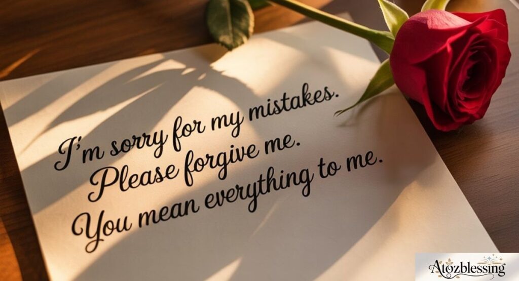 Heart Touching Sorry Messages for Your Girlfriend