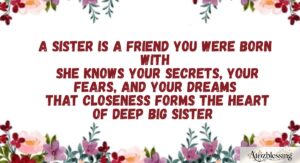 deep big sister sister quotes