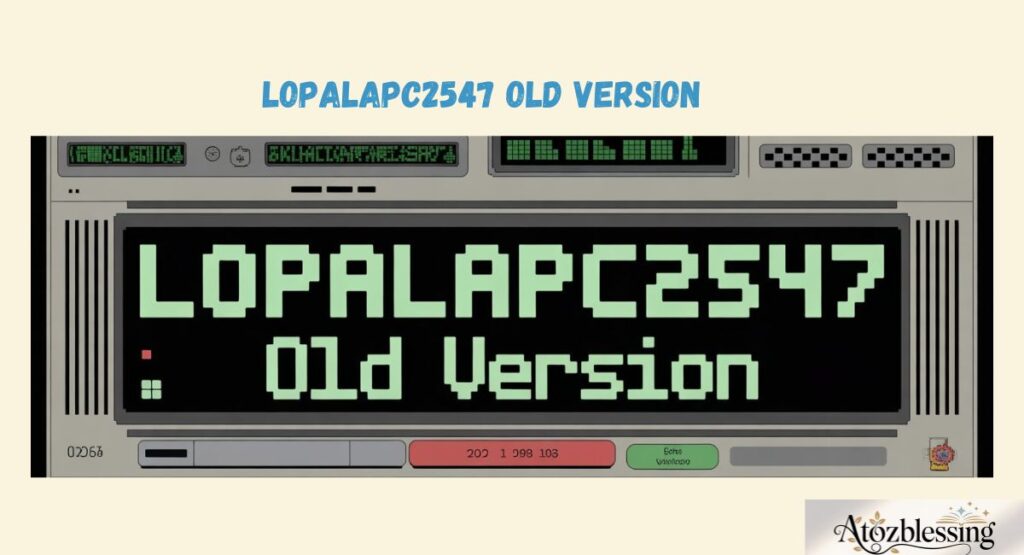 Lopalapc2547 Old Version vs New Version Explained Clearly
