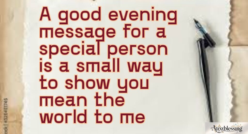 Wishes for a Restful and Peaceful Evening 