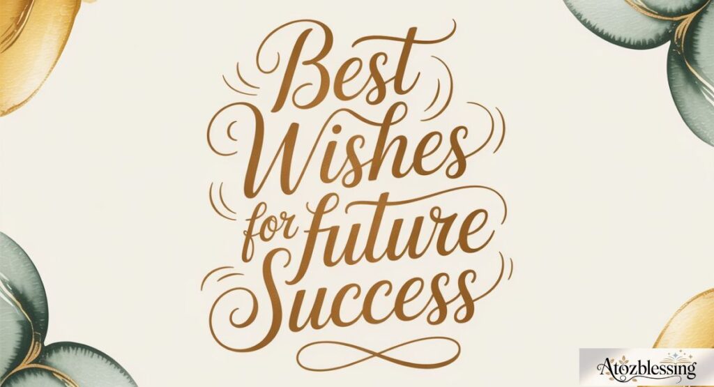 best wishes for future success