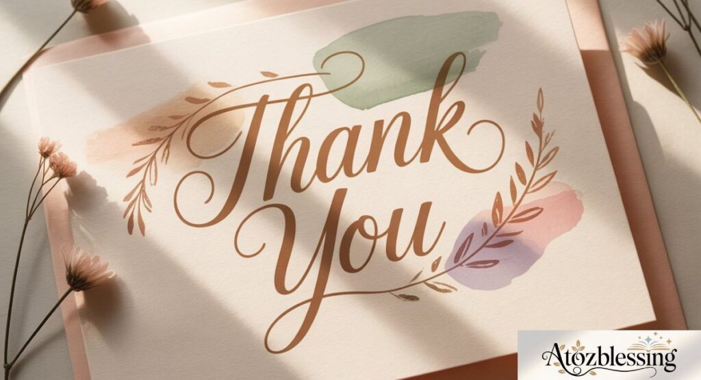 Thank You Messages for Gifts, Wedding Presents, and Special Surprises